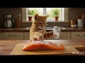 ココが焼鮭定食をつくるよ～🍚 "Coco's Cozy Kitchen Diary" 『Let’s make a cozy grilled salmon breakfast set.』