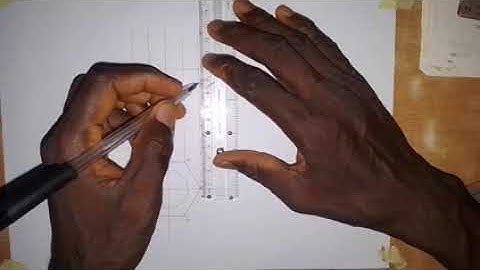 Front Elevation and Plan of a Truncated Hollow Hexagonal Prism