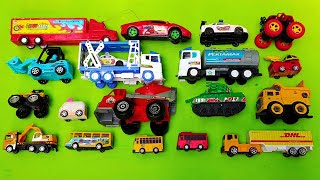 Truck, Mixer Truck, Mixer Car, Car Truck, Excavator, Cars.
