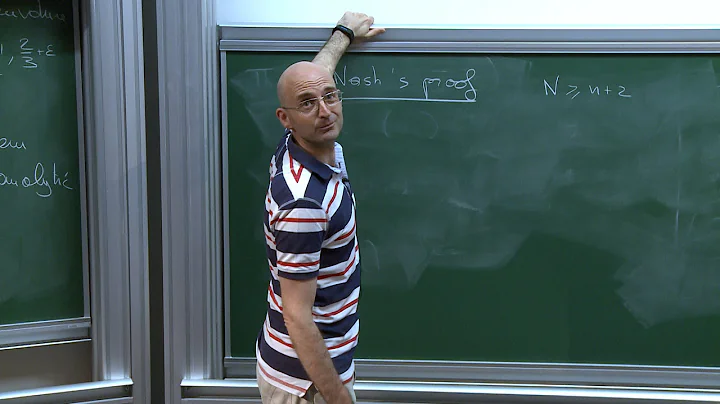 Camillo DE LELLIS - The h-principle and a conjectu...