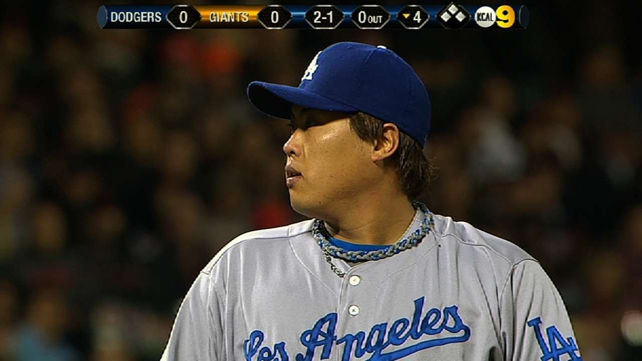 Dodgers and Hyun-Jin Ryu are routed by Yankees in series opener