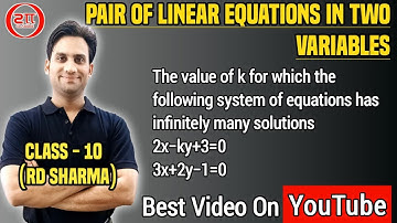 Determine the value of k for which the system has a no solutions | 2x-ky+3=0, 3x+2y-1=0