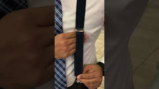 How to wear Suspender😎🔥 | How to put on suspenders | Style Tips #suspender #Mensfashion #shorts