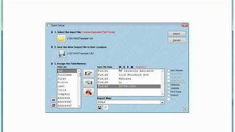 AccuZIP6 5.0 - Opening a New List