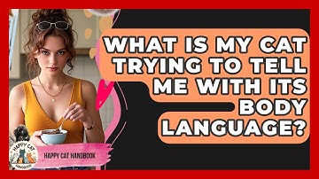 What Is My Cat Trying To Tell Me With Its Body Language? - Happy Cat Handbook
