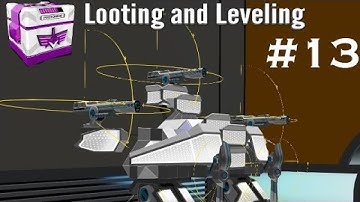 Robocraft | Part 13 | Leveling and Looting | Parasite "Upgrades" | Robocraft Gameplay