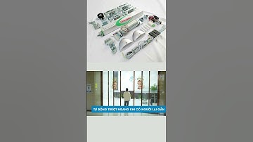 Motor cửa kính trượt tự động nhập khẩu chính hãng #cuakinh #cuatudong #motorcua