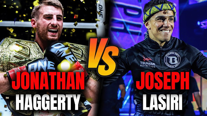 Elbows From Hell 🔥🤯 Jonathan Haggerty vs. Joseph Lasiri | Full Fight