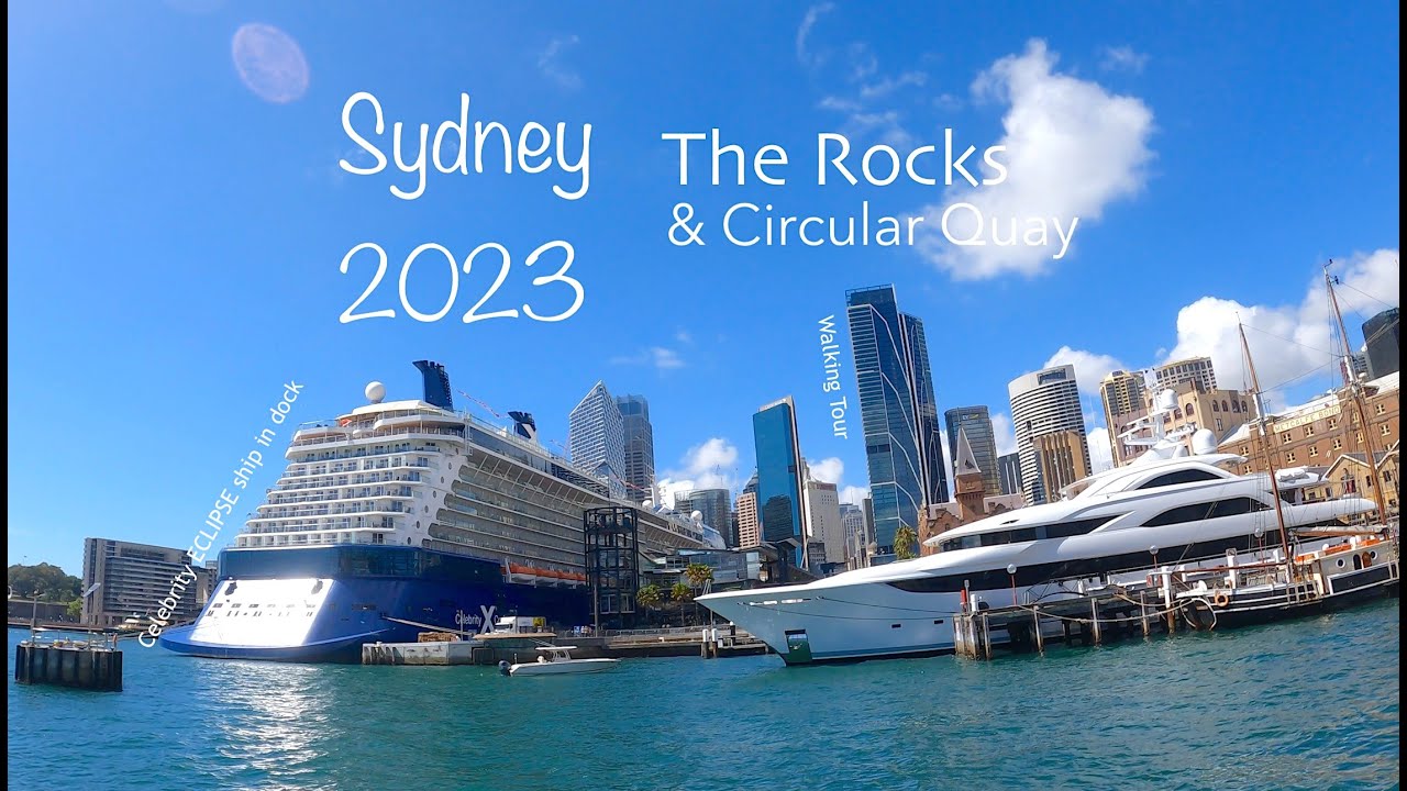Sydney Harbour 🇦🇺 5k Walk, Circular Quay & The Opera House 2023