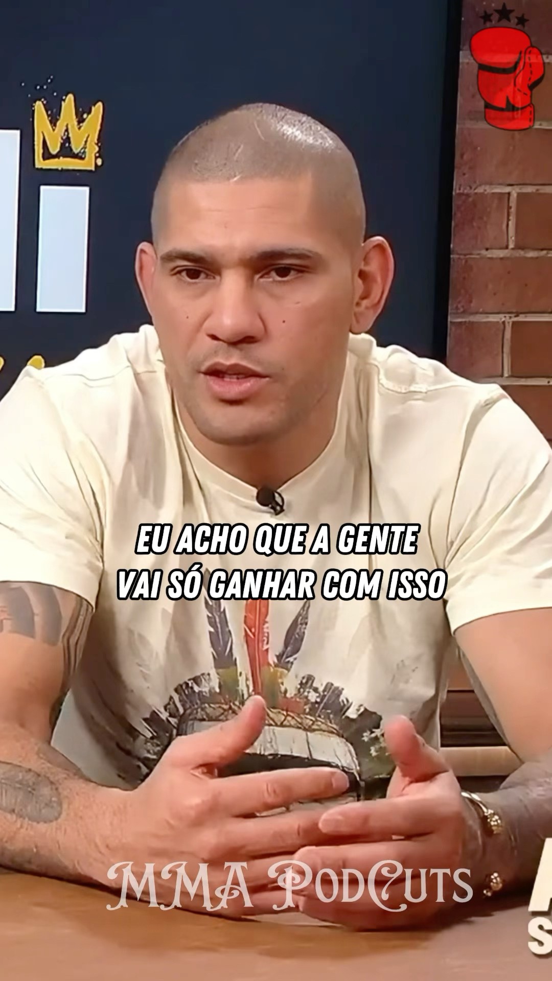 ALEX PEREIRA SOBRE TREINAR COM ISRAEL ADESANYA #mma #luta #boxe #ufc #shortsfeed #brasil #foryou
