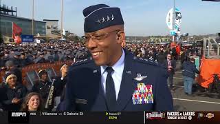General C.Q. Brown Jr. joins College Gameday | Dec. 9, 2023