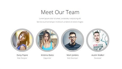 Adobe Muse Template "Smart Startup" |  How to edit "Our Team" section?