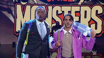 Braun Strowman Entrance & attacks MMM Models - SmackDown September 16, 2022