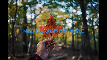 multiple graphs in maple