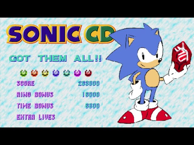 RetroArkade: Sonic CD é o melhor Sonic de todos os tempos