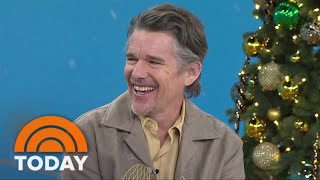 Ethan Hawke: My daughter Maya tried to call me ‘Ethan’ on set