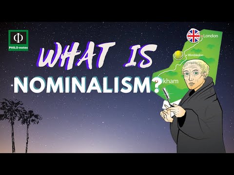วีดีโอ: Nominalism คืออะไร?