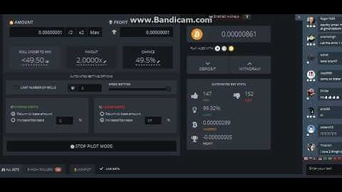 GAMBLING easy earn 0.1 BTC in 4 52 with Winning Martingale Bitsler ...