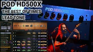 |POD HD500X| Line 6 | Preset #004 | Lead Tone| John Petrucci | Mesa Boogie  | The Best Of Times |