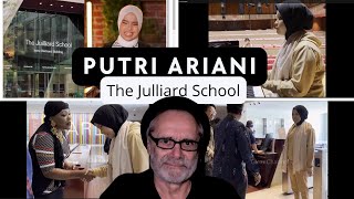 REACTION | PUTRI ARIANI BERKUNJUNG KE THE JUILLIARD SCHOOL DI NEW YORK UNIVERSITAS IMPIANNYA