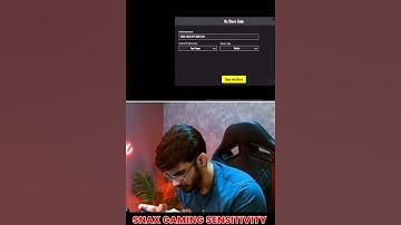 SNAX GAMING 🔥 BGMI 🇮🇳 NEW SENSITIVITY 😘 2023 #shorts #snax #snaxgaming #bgmi #senstivity #pubgmobile