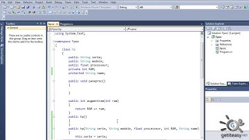 Séquence 1  C# en darija partie 6 (encapsulation)