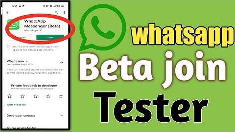 How To Join WhatsApp Beta Program 2021 | WhatsApp Beta Program Kaise Join Kare | Beta Tester 2021