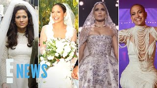 Jennifer Lopez’s BEST BRIDAL Looks: 10 Wedding Dresses She’s Worn On Screen and IRL! | E! News