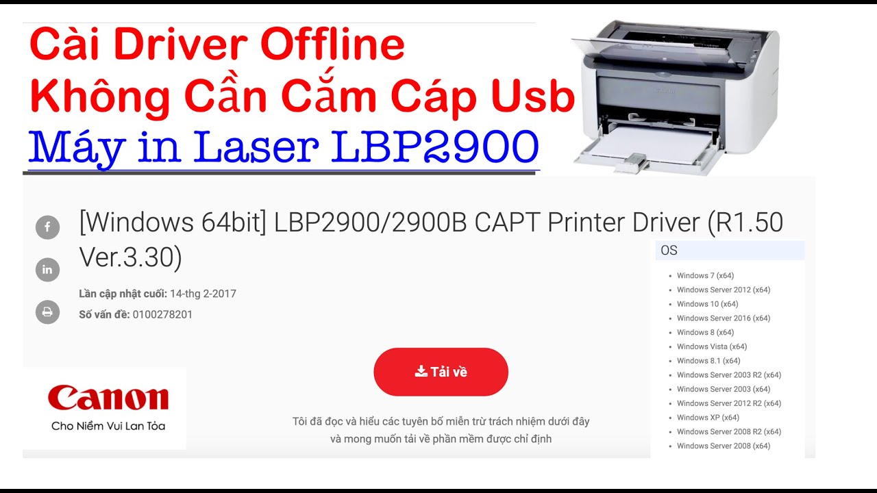 Canon lbp x64 driver