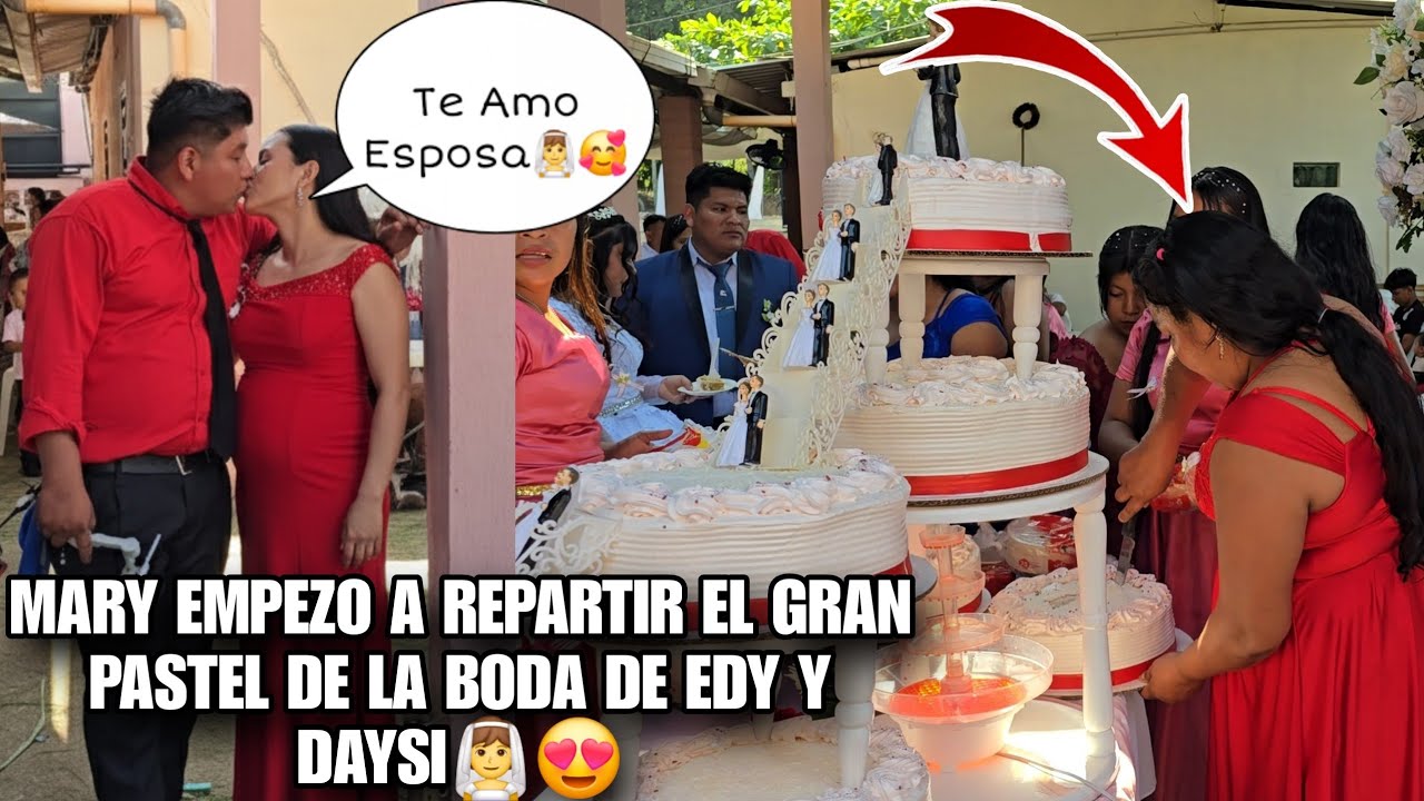 ISA y SHENI En Plena Boda De EDY y DAYSI Se Com3n A Besos😍😱Se Viene La Gran Boda De Ellos Tambien👰🥰