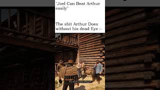 Only thing beating my man is TB #rdr2 #arthurmorgan #thelastofus #reddeadredemption