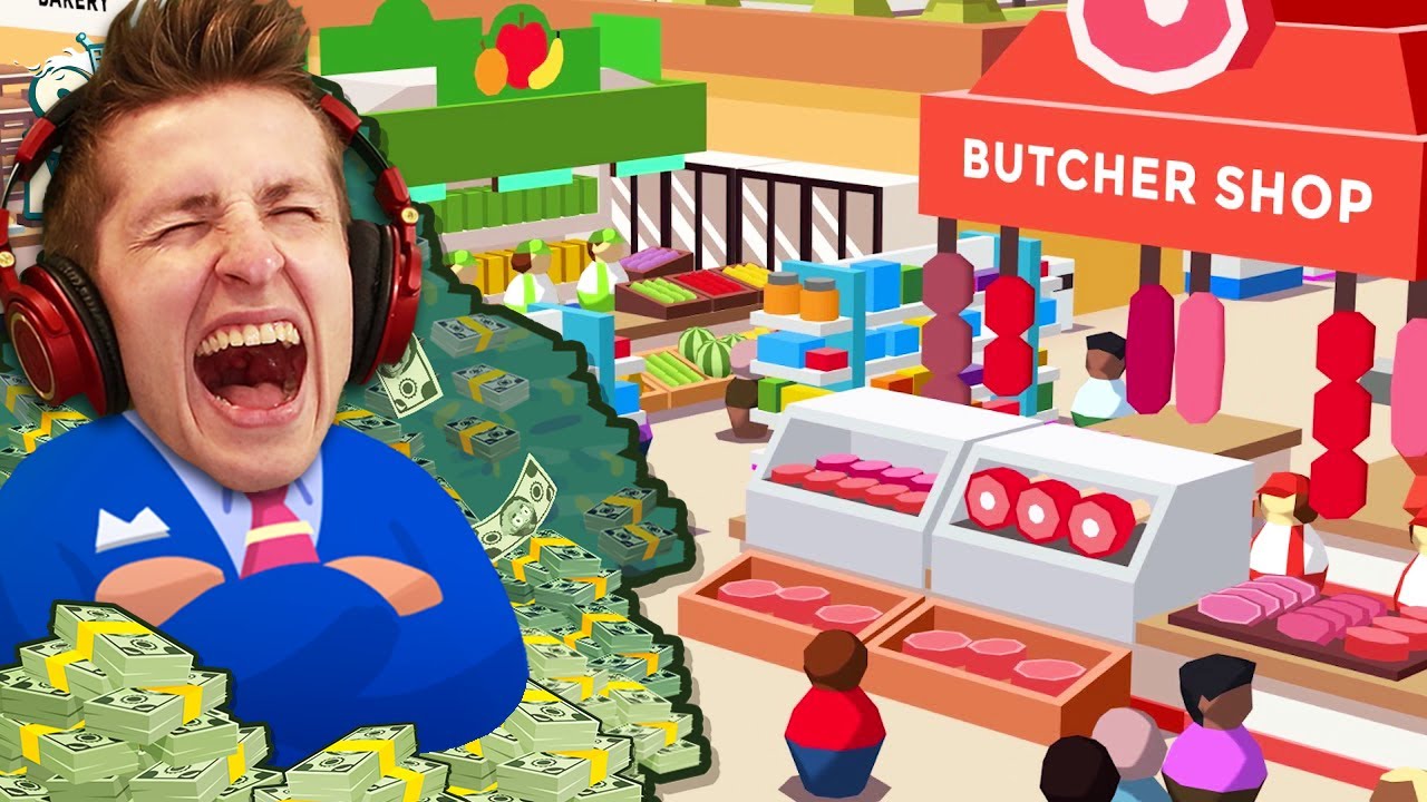 50x MONEY in Idle Supermarket Tycoon?! (CRAZY Upgrade) YouTube