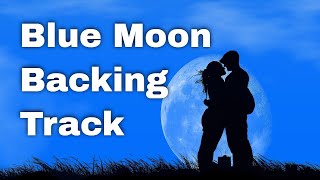 Blue Moon backing track in D | Blue Moon backing track in D for guitar | Blue Moon The Guitarbaba