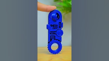 3d Printed this 5-IN-ONE Relaxing Fidget! 🤤🥏 #3dprinting #toys #diy