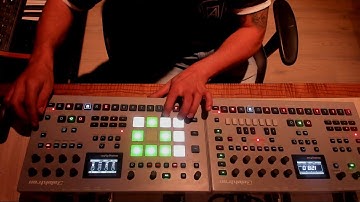 TechHouse Minimal Tech Live Jam with Elektron Analog Rytm; Elektron analog Four