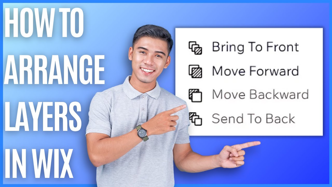 How to Arrange Layers in Wix [Quick Guide]