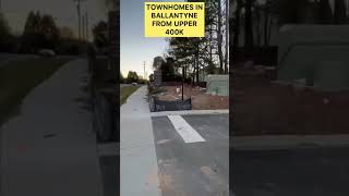 New construction, Townhomes in Ballantyne, (Charlotte, NC)