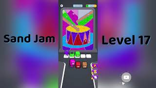🏖️ Sand Jam Level 17 Walkthrough 🎯 | Solution Guruji 🕹️