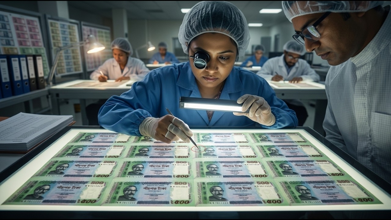 Taka Making How Taka Notes Are Manufactured in Bangladesh | Complete Taka Making ...