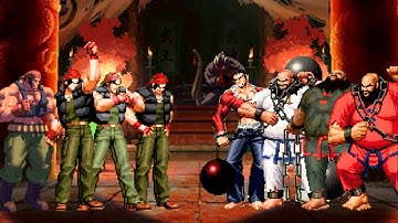 KOF Memorial - Nuclear Ralf Team vs Chang Koehan Team