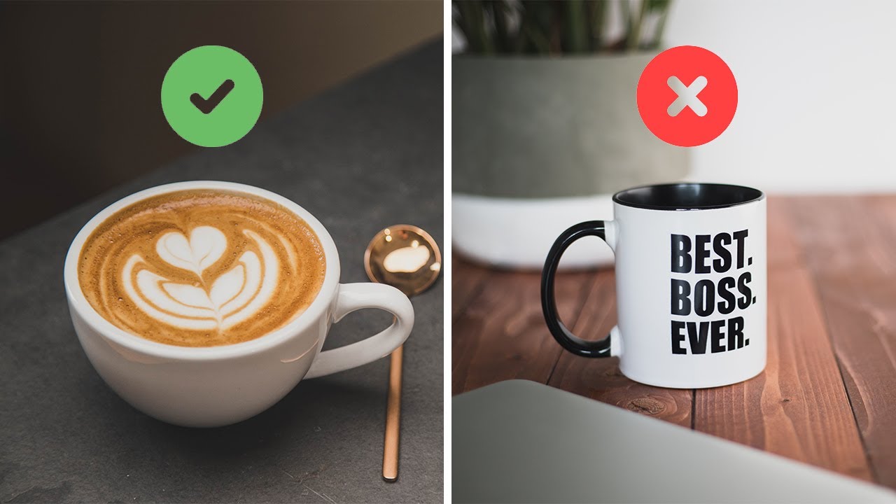 Pick the right cup for Latte Art