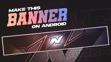 Make This Abstract Banner On Android  | Channel Art Tutorial On PSCC | By Nitzex