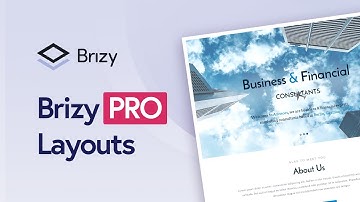 Get the Perfect Business Consultant Site with Brizy Advisors Layout!