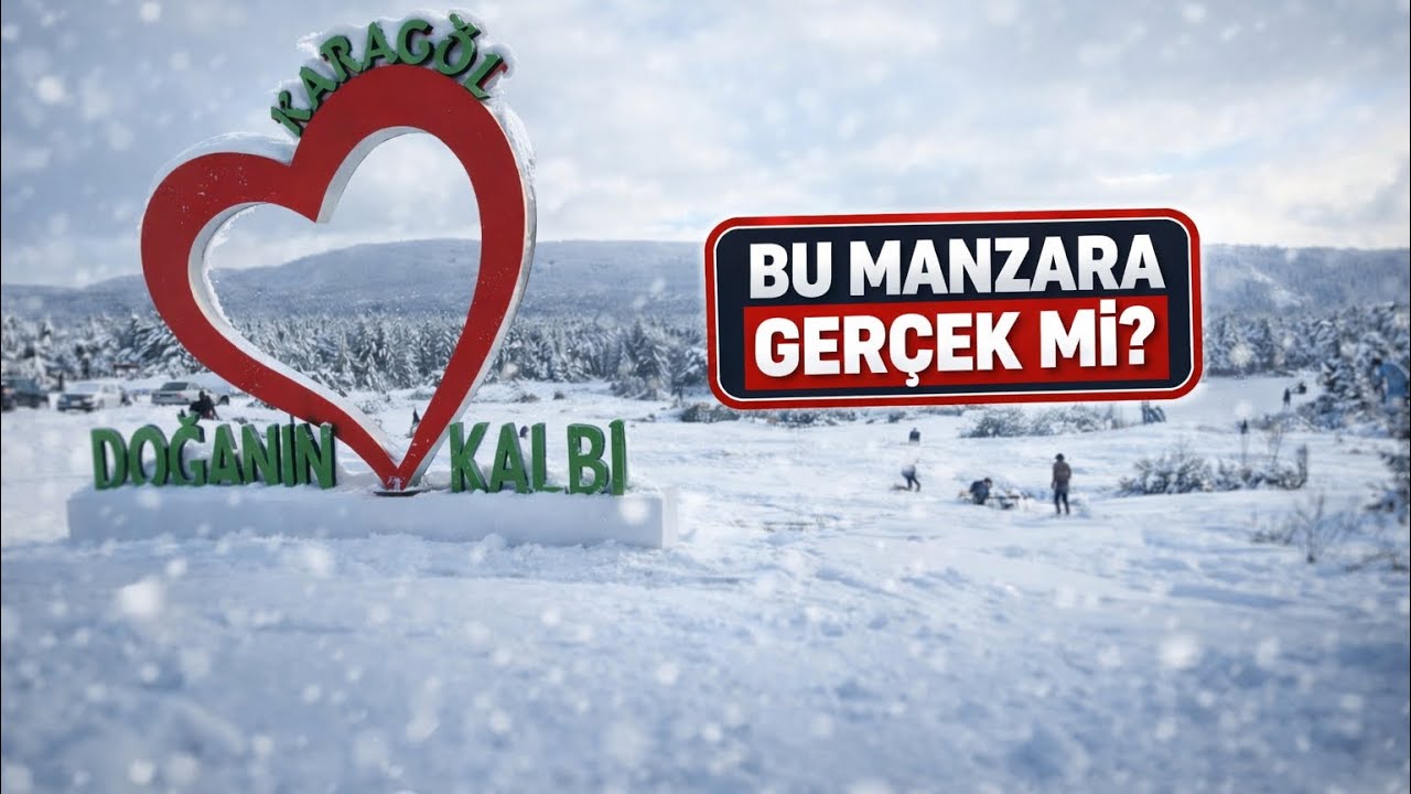 KARAGÖL’DE KAR KEYFİ 