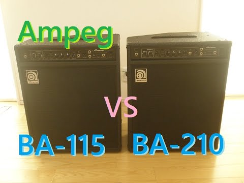Ampeg アンペグ ベースアンプ。BA V2 VS BA V2