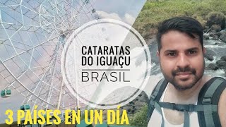 CRUZAMOS LAS FRONTERAS CATARATAS DO IGUAÇU BRASIL