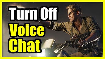 How to Turn Off the Voice Chat in Black Ops 6 (Call of Duty Tutorial)