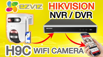 Ezviz H9C camera ko Nvr se kaisay add karay| Ezviz H9C camera to NVR|how to add H9C camera to NVR