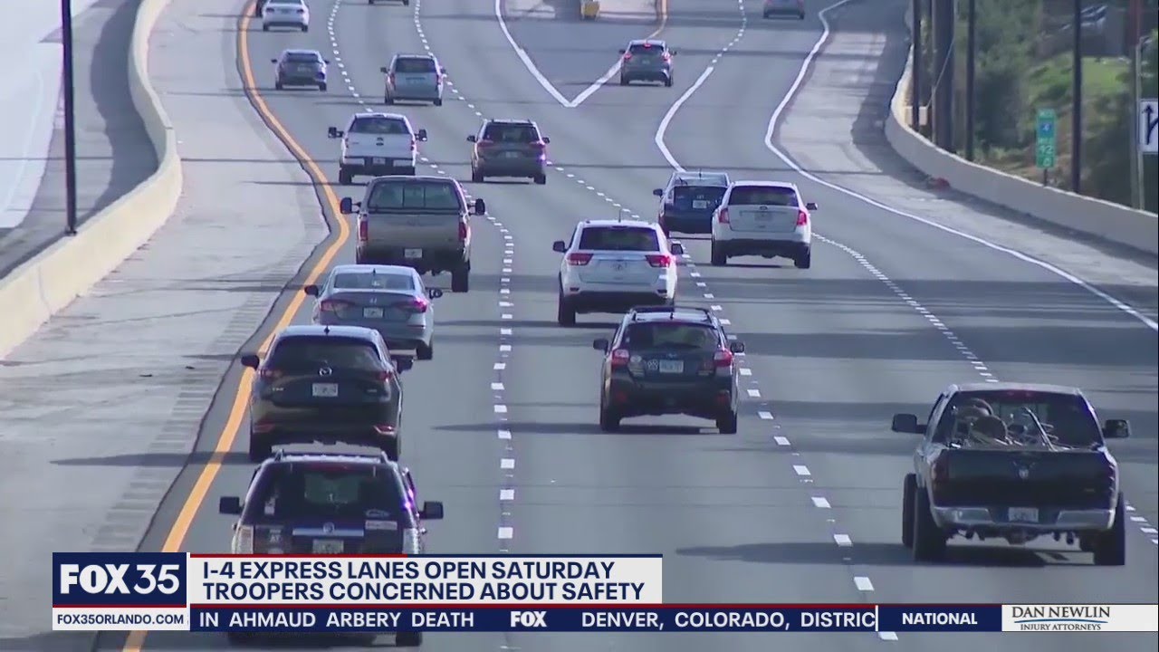 I-4 Express lanes open Saturday: Here's how they work