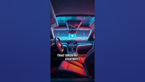 🚗 Grok AI Coming to Tesla Cars | Elon Musk’s Big In-Car Upgrade with xAI! #shorts